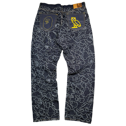 BAPE x OVO 1st Camo Jacquard Denim Pants (USED) | Vintage Clothing Store Canada