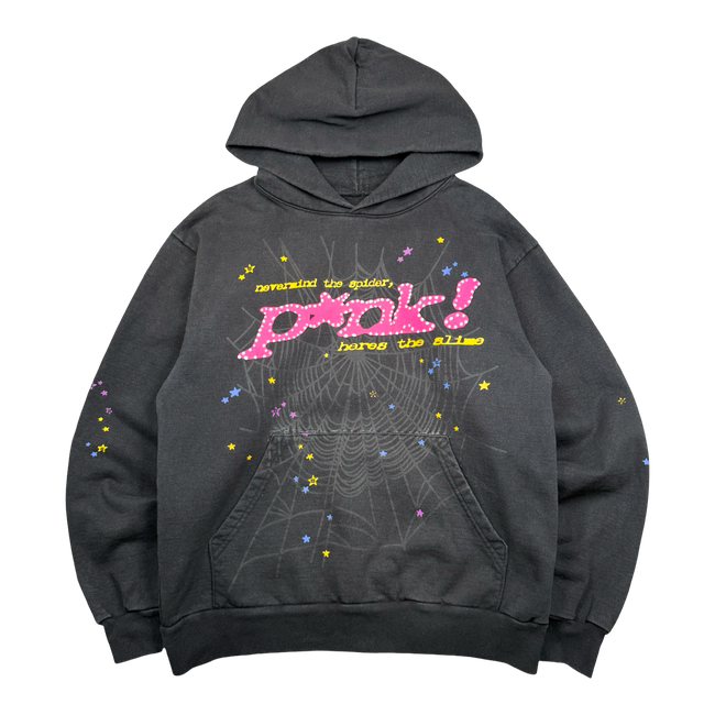 Sp5der P*UNK Hoodie Black (USED)
