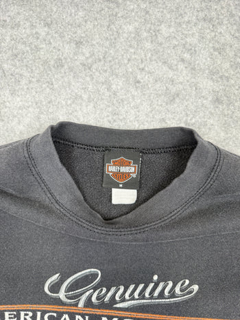 Vintage Harley Davidson Crewneck Black