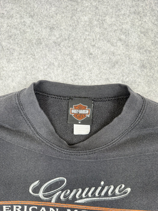 Vintage Harley Davidson Crewneck Black | Vitnage Clothing Store Canada