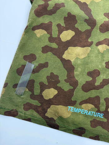 OFF-WHITE Arrow Temperature Tee Green Camo (USED)