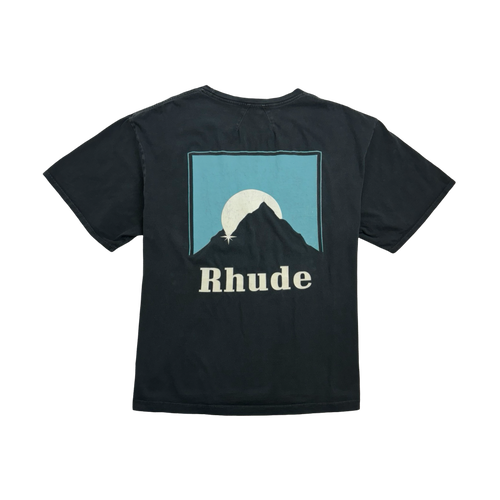 Rhude Moonlight Tee Black (USED) | Vintage Clothing Store Canada