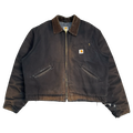 Vintage 2000’s Carhartt Detroit Jacket Distressed Black