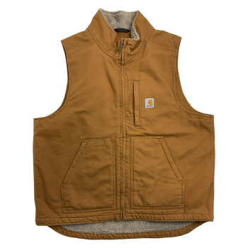 Carhartt Sherpa Lined Work Vest Khaki