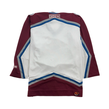 (M) NHL Colorado Avalanche Hockey Jersey White