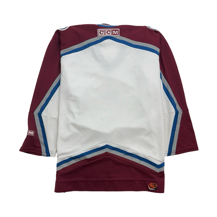 (M) NHL Colorado Avalanche Hockey Jersey White | Vitnage Clothing Store Canada