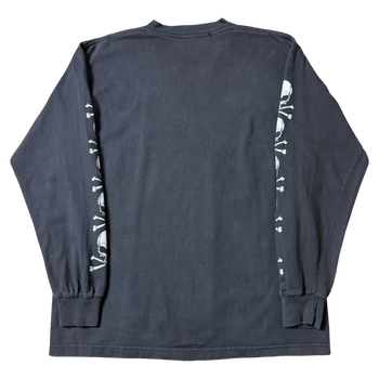 Vintage Head Skull L/S Tee Black
