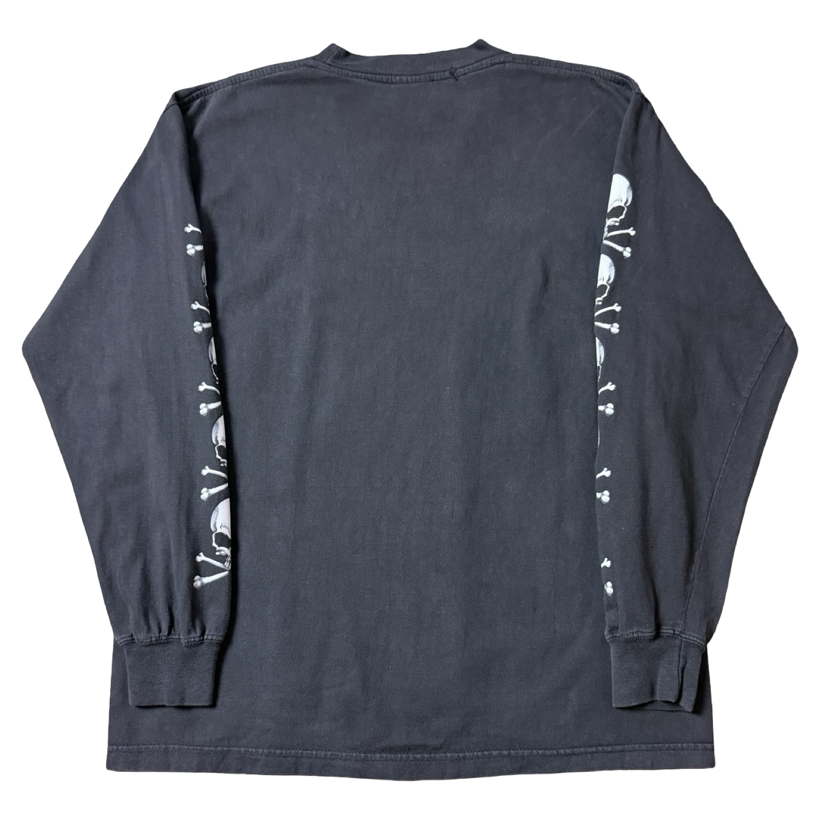 Vintage Head Skull L/S Tee Black