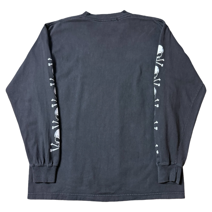 Vintage Head Skull L/S Tee Black | Vitnage Clothing Store Canada