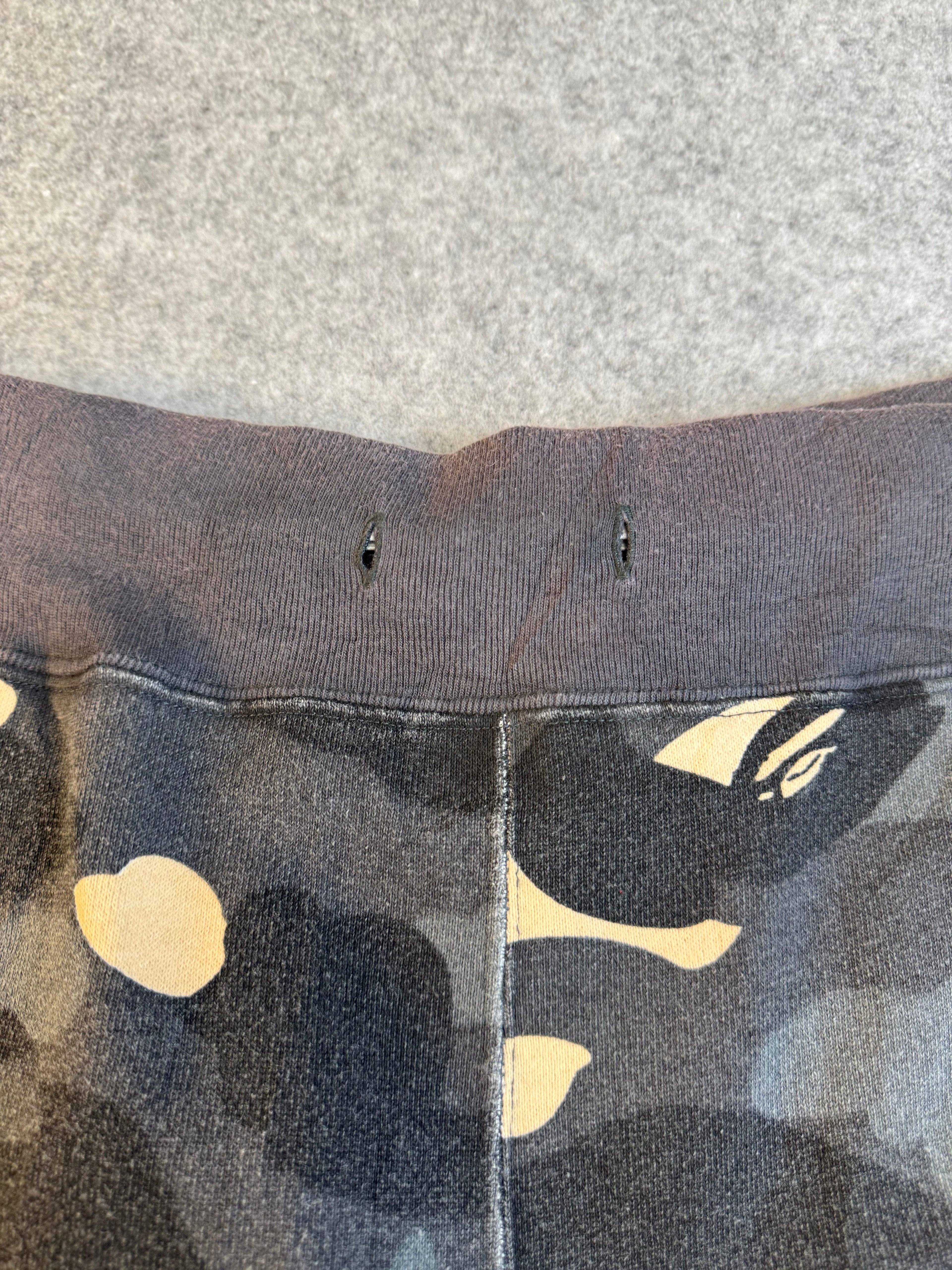 BAPE Camo Sweatshorts Black (USED)