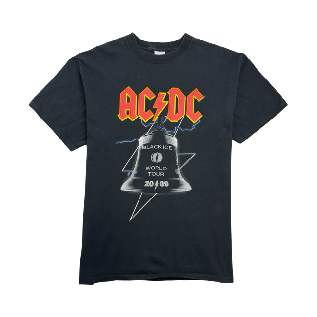 (M) Vintage '09 AC/DC World Tour Tee Black