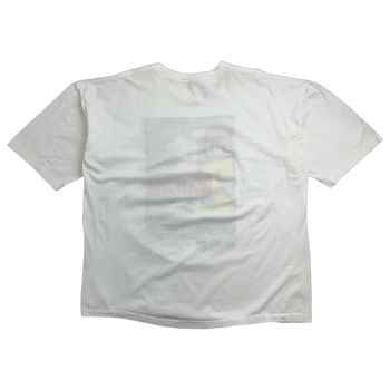 Vintage 1993 Toronto Blue Jays 2Much Newspaper Tee White