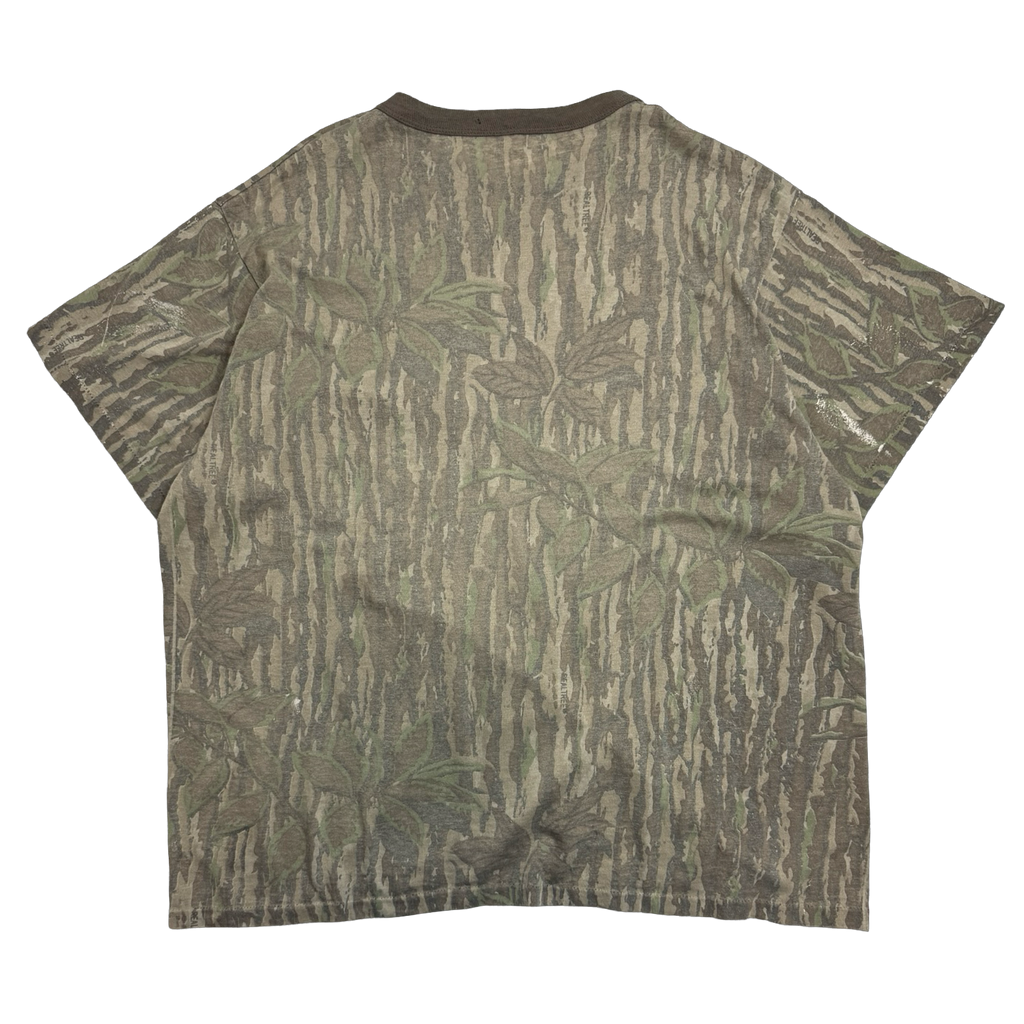 Vintage Realtree Treestand Camo Pocket Tee