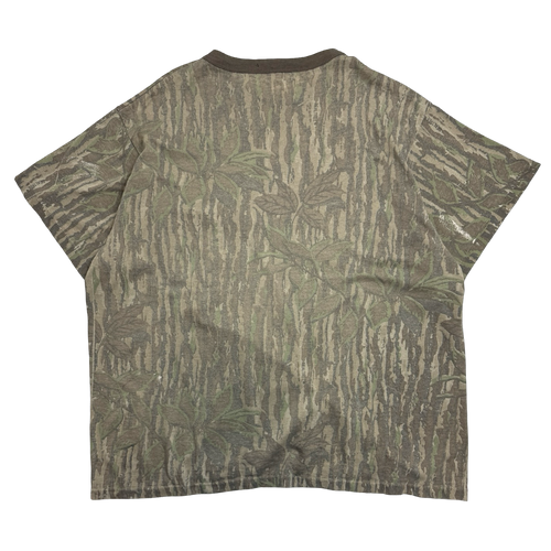 Vintage Realtree Treestand Camo Pocket Tee | Vintage Clothing Store Canada