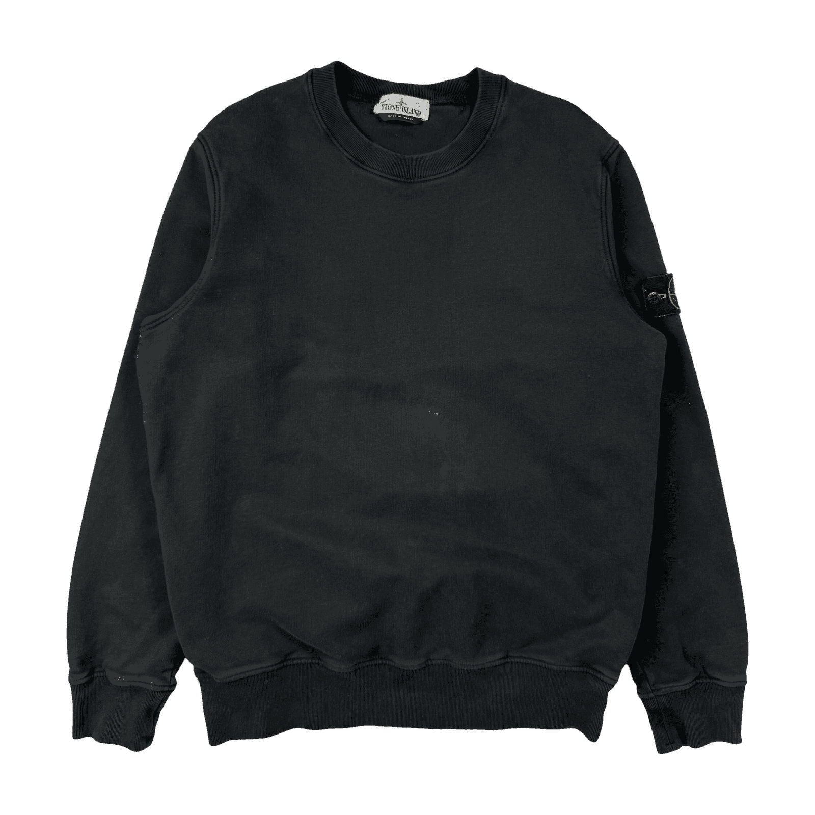 Stone Island Fleece Crewneck Black (USED)
