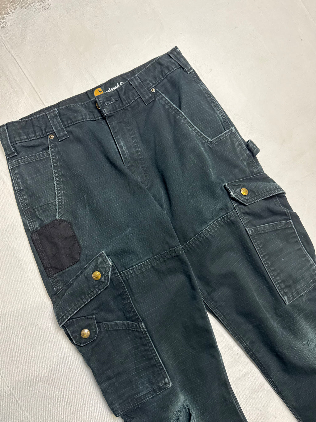 Carhartt Double Knee Cargo Pants Black