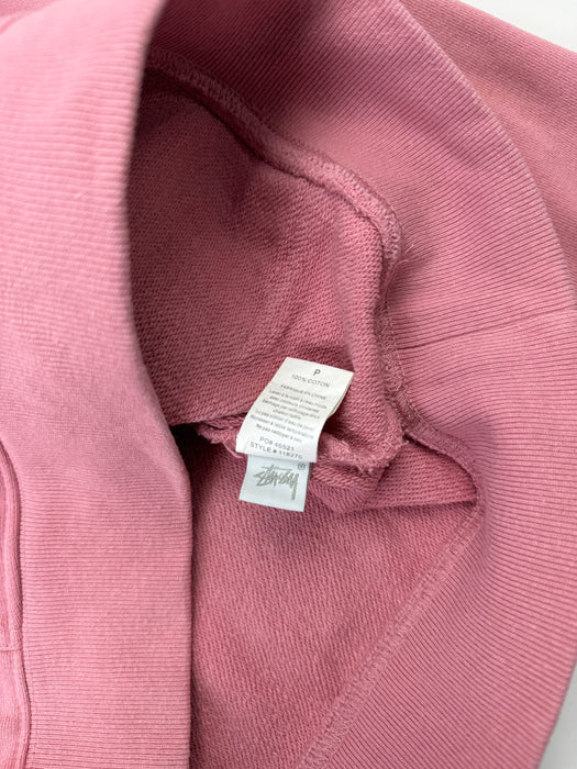 Stussy Basic Hoodie Pink (USED) | Vitnage Clothing Store Canada