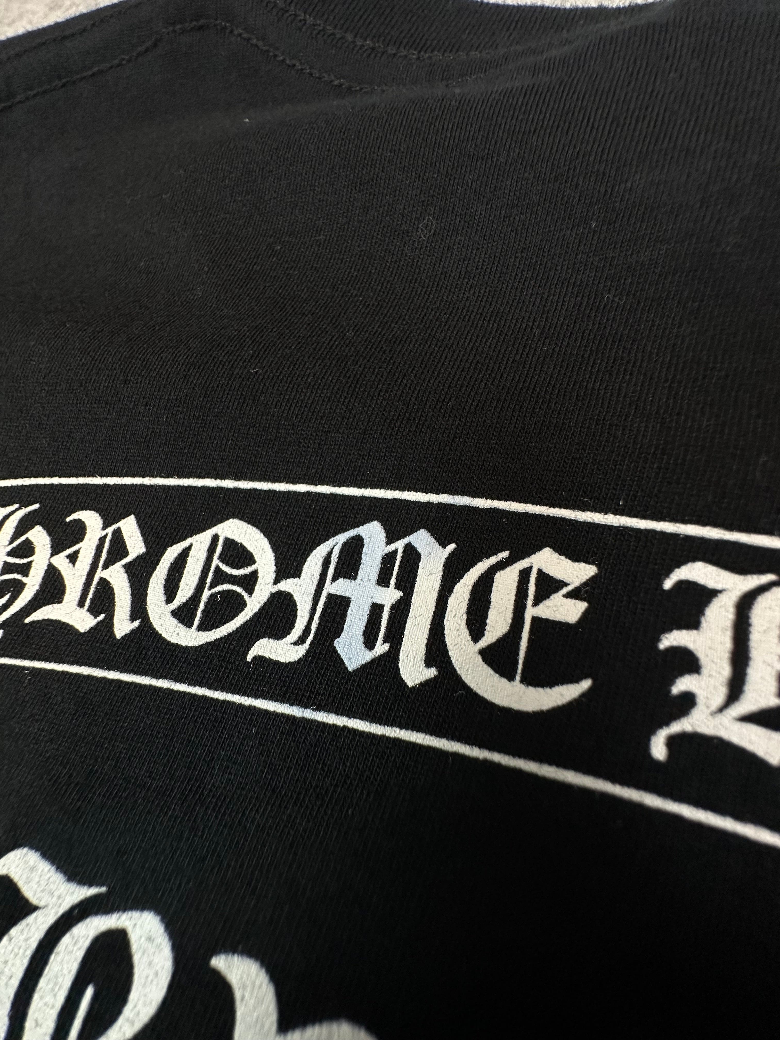 Women's Chrome Hearts x BAPE Baby Milo Tee Black