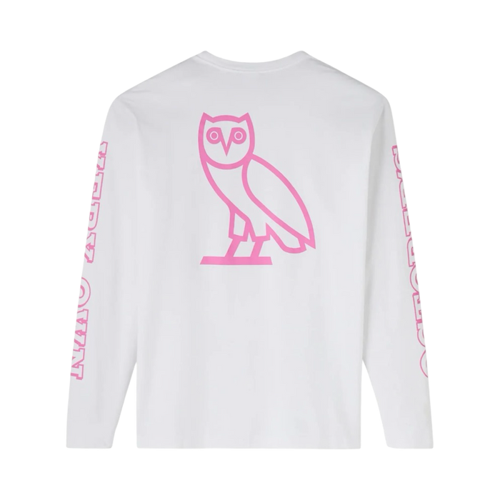 OVO x Disney Valentine’s L/S Tee White | Vitnage Clothing Store Canada