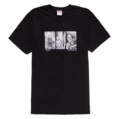 Supreme Mister Cartoon Pow Tee Black | Vintage Clothing Store Canada