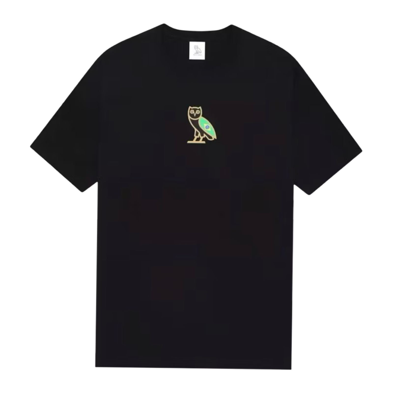 OVO Mini Owl Brazil Flag Tee Black