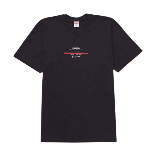 Supreme Standard Tee Black | Vintage Clothing Store Canada