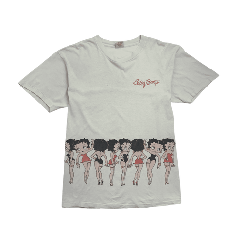 (XL) Vintage 90s Betty Boop Tee White | Vintage Clothing Store Canada