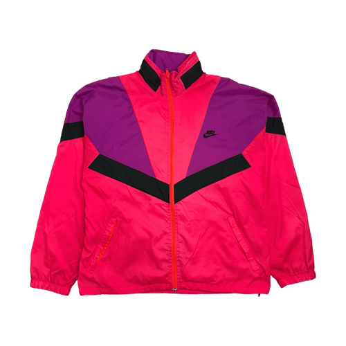 (L) Vintage 90s Nike Full-Zip Track Jacket Hot Pink | Vintage Clothing Store Canada