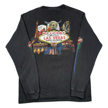 Vintage Harley Davidson Clowns L/S Tee Black