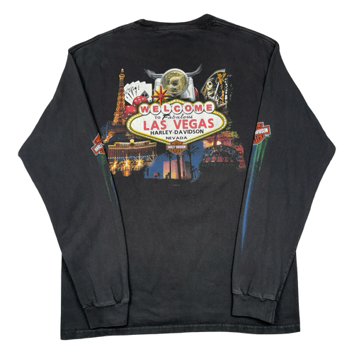 Vintage Harley Davidson Clowns L/S Tee Black | Vintage Clothing Store Canada