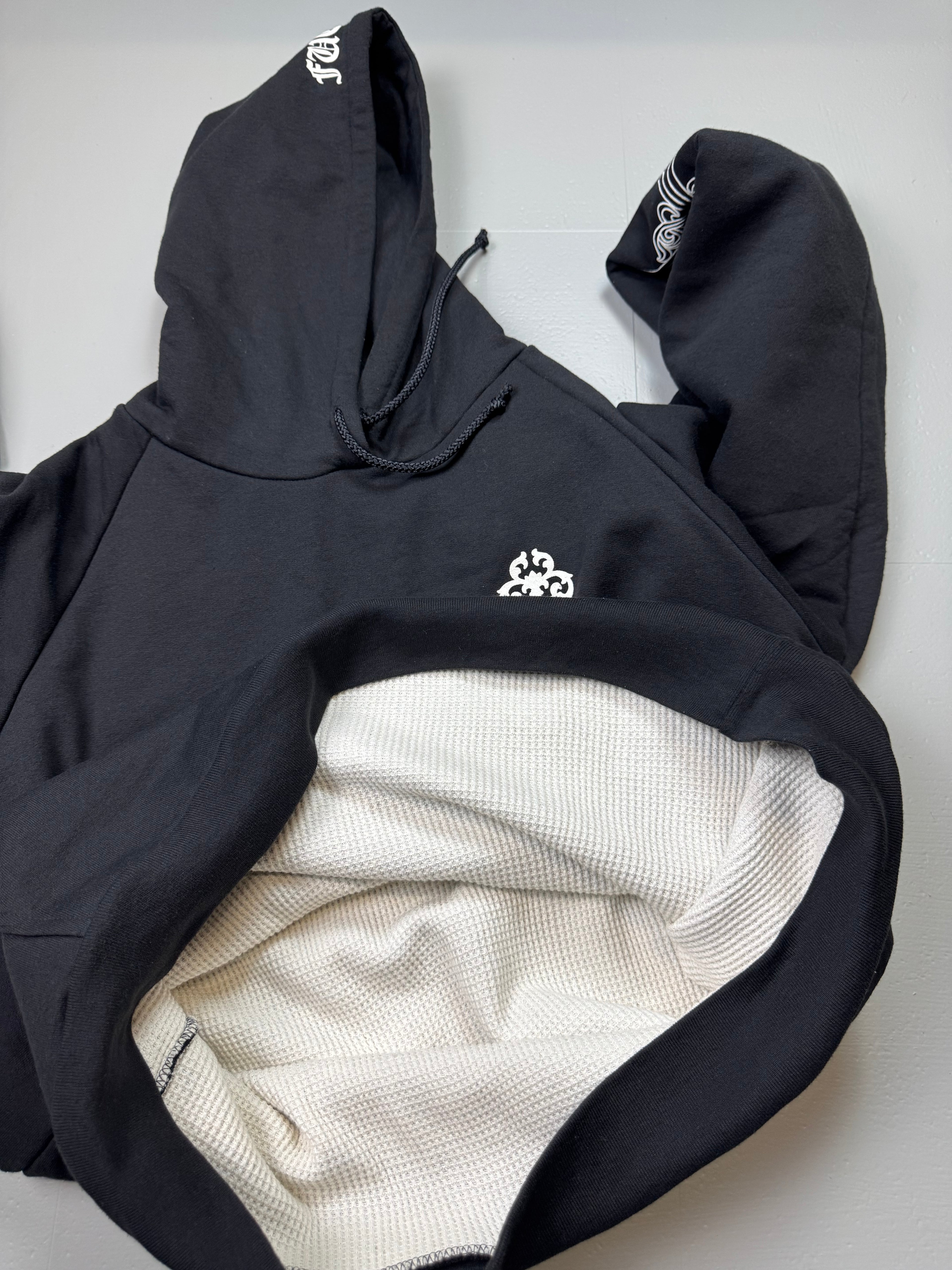 Vintage Chrome Hearts Thermal Lined Hoodie
