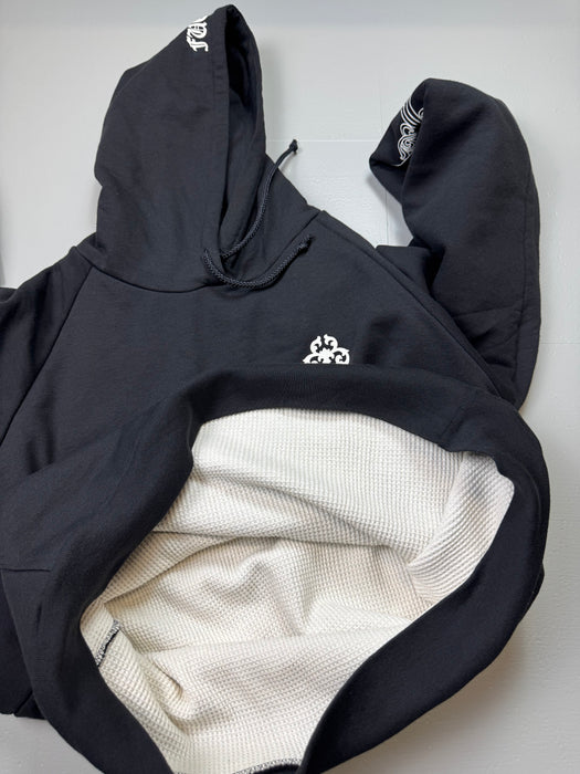 Vintage Chrome Hearts Thermal Lined Hoodie | Vitnage Clothing Store Canada