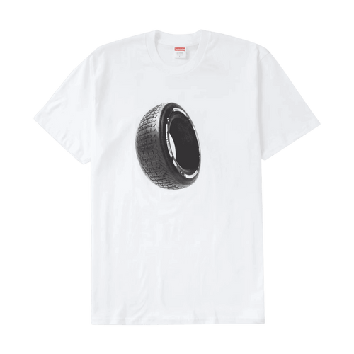 Supreme Tire Tee White | Vintage Clothing Store Canada