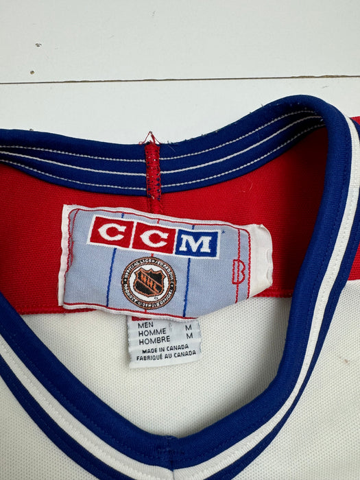 (M) Vintage 90s Montreal Canadien Jersey White | Vitnage Clothing Store Canada