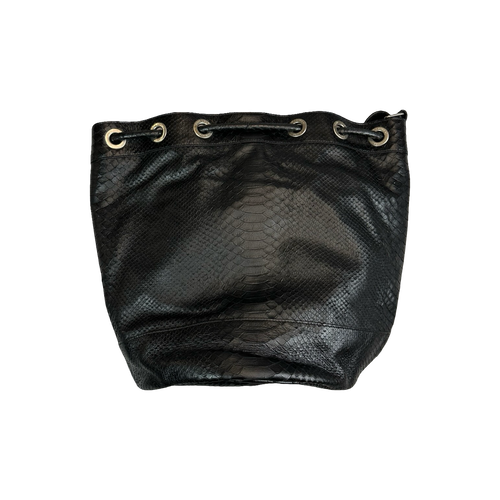 Saint Laurent Rider Bucket Medium Bucket Bag Black | Vintage Clothing Store Canada