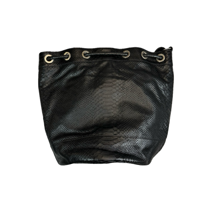 Saint Laurent Rider Bucket Medium Bucket Bag Black | Vitnage Clothing Store Canada