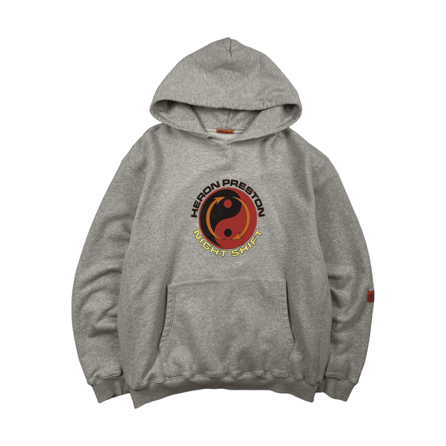 Heron Preston Night Shift Hoodie Grey (USED)