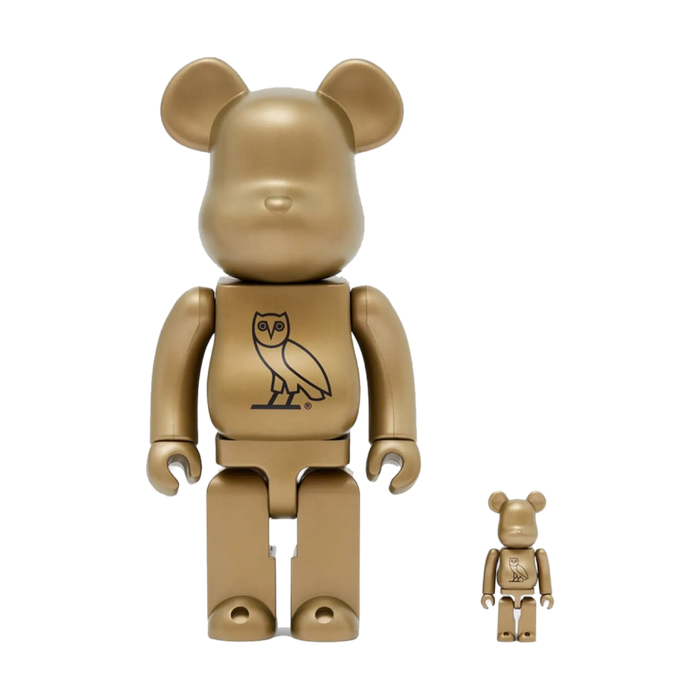 Bearbrick x OVO 100% & 400% Set Gold | Vitnage Clothing Store Canada