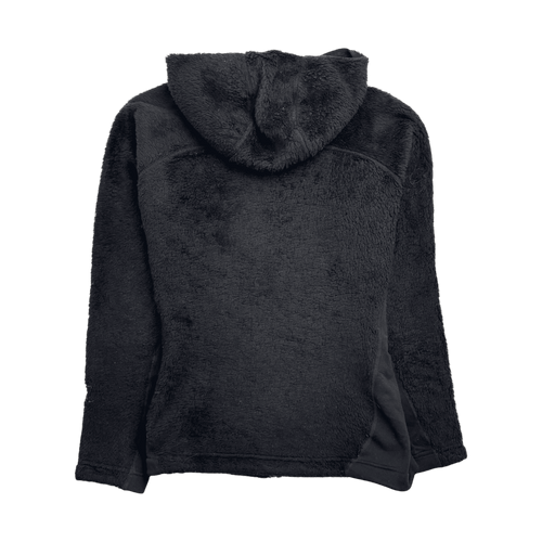Vintage Womens Patagonia Hooded Zip-Up Fleece Black | Vintage Clothing Store Canada