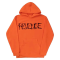 Revenge Lil Durk Bones Hoodie Orange