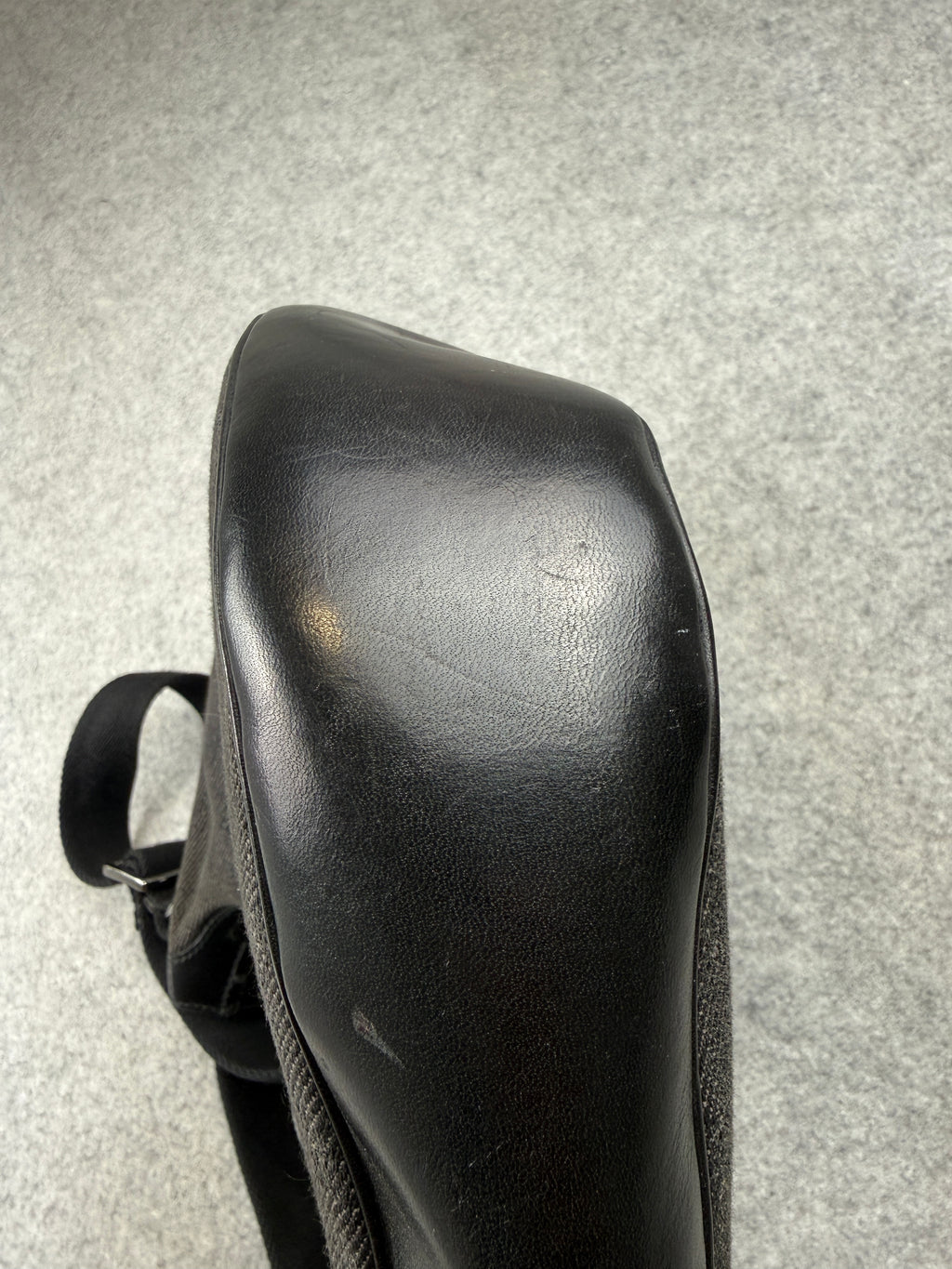 Gucci GG Canvas Half Moon Shoulder Bag Black