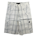 Vintage Y2K Sean John Plaid Shorts White
