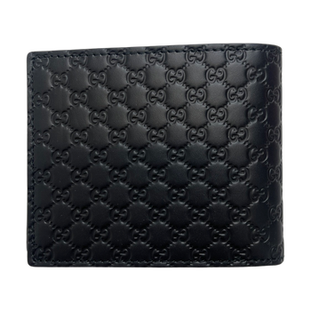 Gucci Monogram Bifold Wallet Black