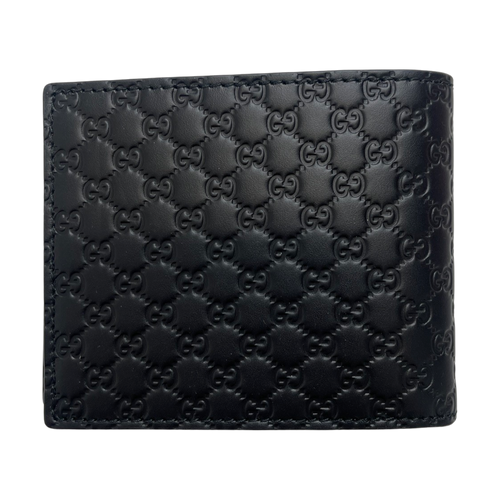 Gucci Monogram Bifold Wallet Black | Vintage Clothing Store Canada