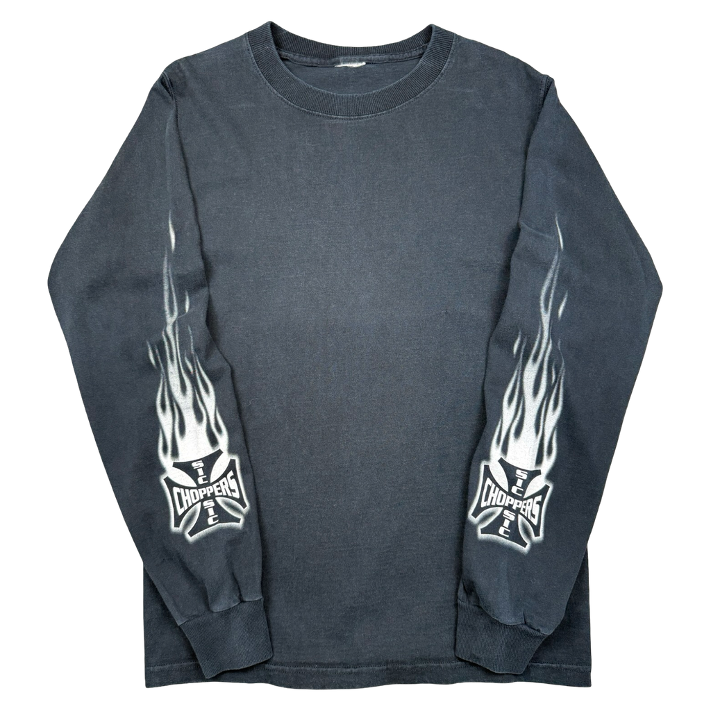 Vintage Sic Choppers Reaper L/S Tee Black
