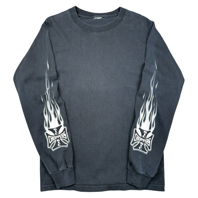 Vintage Sic Choppers Reaper L/S Tee Black
