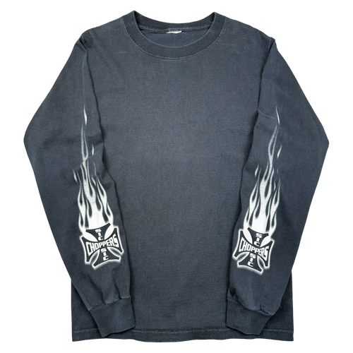 Vintage Sic Choppers Reaper L/S Tee Black | Vintage Clothing Store Canada