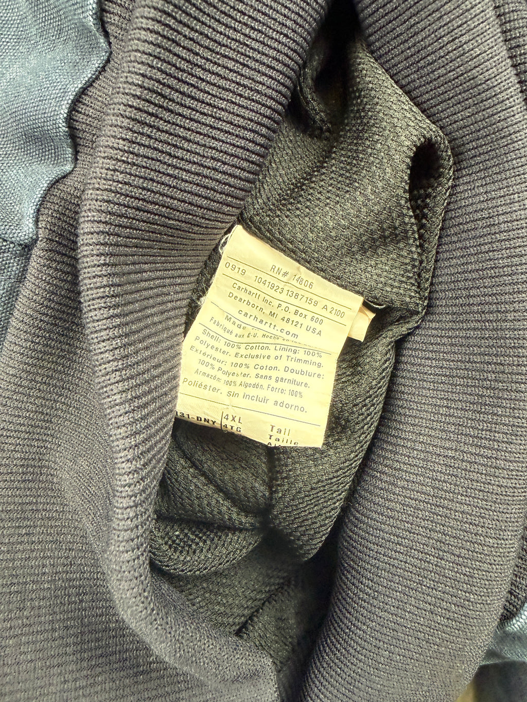 Vintage Carhartt Active Jacket Navy