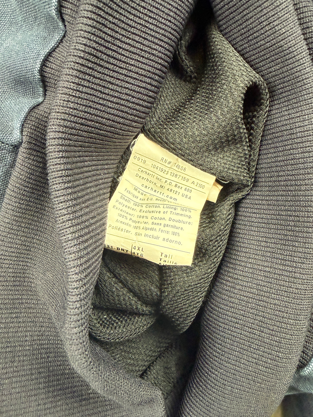 Vintage Carhartt Active Jacket Navy