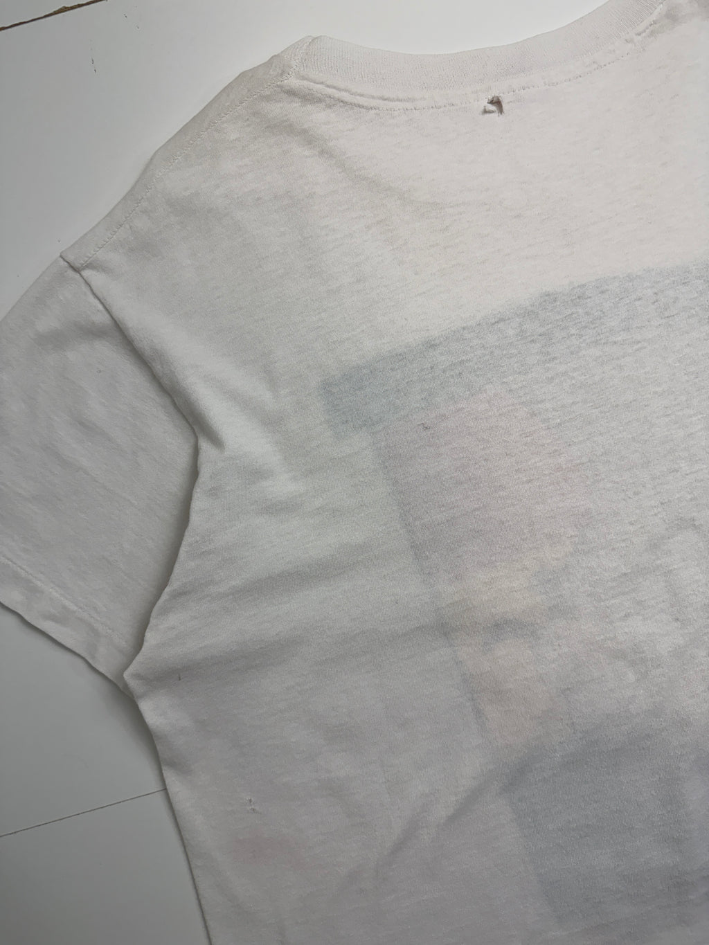 Vintage 90's Knowledge Is Key Promo Tee White
